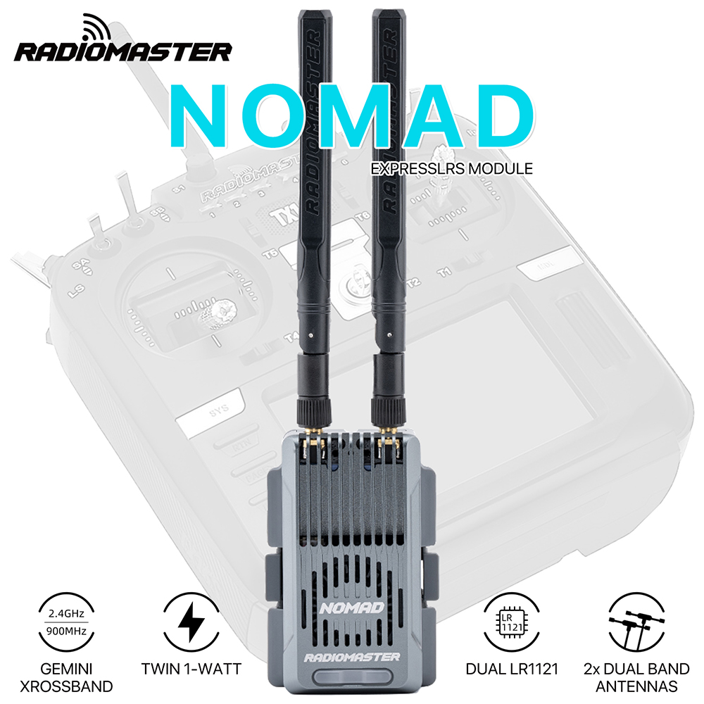 Módulo ExpressLRS de doble ban - Radiomaster Ranger 2.4Ghz Elrs Module reseña y precio